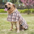 thumbnail image 1 of Impermeable para perros con capucha y tira reflectante - Poncho impermeable ajustable, ligero y transpirable para perros grandes (1 unidad), 1 of 5