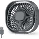 thumbnail image 1 of Skrivbordsfläkt USB Små Fläktar Kylande Skrivbordsbordsfläkt, Mini Tyst Fläkt för Sängbord Sovrum Kontor Bil Hem Tillbehör, Kraftfull Tyst Sängfläkt, 1 of 3