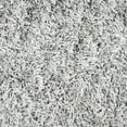 thumbnail image 3 of SAFAVIEH Rio Kynaston Solid Polyester Shag Area Rug, Grey/Ivory, 6' x 6' Round, 3 of 8