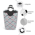 thumbnail image 3 of Salouo Christmas Gnome 1 for Dirty Clothes Hamper,Extra Large Hamper Basket Bin 1-Pack Big Laundry Baskets with Handles Laundry Hampers Fits for Bedroom & Living Room, 3 of 5