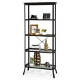 thumbnail image 1 of Gymax 5 Tier Bookshelf Standing Storage Shelf Unit for Kitchen Living Room Office, 1 of 10