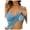 Blue, variant on Women's Shelf Bra Camisole with Adjustable Spaghetti Strap Basic Layering Tank Top(Blue,XL)