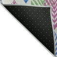 thumbnail image 3 of Addison Rugs Chantille Indoor/Outdoor Transitional Floral White Washable Round Rug, 8' x 8', 3 of 6