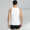 thumbnail image 4 of Men Tracksuit Quick Dry Fit Jogging Suit Sportswear Exercise Clothing Marathon Running Vest+Shorts Sets Fitness Track And Field, 4 of 6