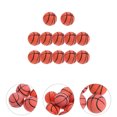 thumbnail image 3 of 12pcs Elastic Rubber Small Basketball Bounce Ball Handmade Doll DIY Sports Tpys, 3 of 9