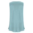 thumbnail image 4 of Tank Tops for Women Plus Size Solid Sleeveless Loose Summer Vests, 4 of 5