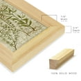 thumbnail image 2 of Garden Verses I -Framed Print w/glass-Natural Wood, 2 of 8