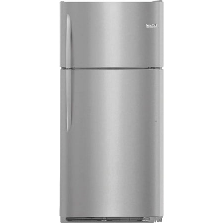 frigidaire freezer refrigerators refrigerator cu ft wide stainless steel 30in mount inch