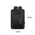 thumbnail image 3 of maxiaoxia Laptop Backpack 16 Inch, Business Slim Laptops Travel Backpacks With USB Charging Port, College School Computer Bag Gifts For Men And Women for School, College, Travel Etc, 3 of 6