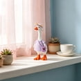 thumbnail image 6 of ZhangC 7 Inch Mini Desk Goose Outfits, 4Pcs Summer Dress with Bag and Hat, Magnetic Desktop Goose Key Holder Birthday Party Dress for Mini Porch Goose Decorative, 6 of 6