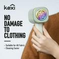 thumbnail image 3 of Kexi M1 Rasoir à Tissu Rechargeable - Déboulocheur Électrique Portable pour Chandails, 3 of 8