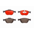 thumbnail image 1 of Brembo Brake Pad P24058N NAO; FMSI Number D970-7871; Ceramic; Set Of 4, 1 of 2