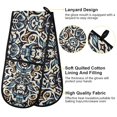 thumbnail image 4 of Dailycode Double Sided Oven Mitt with Loop Heat Resistant Kitchen Long Potholders 7" x 35" Raccoon Animal, 4 of 6
