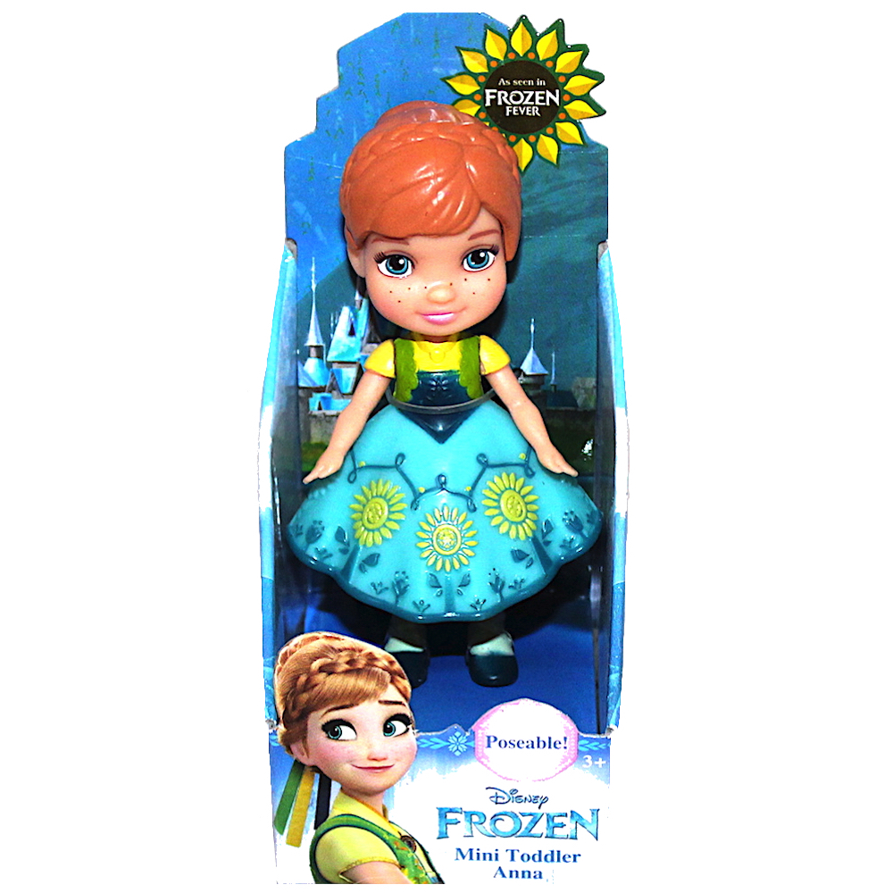elsa and anna mini toddler dolls