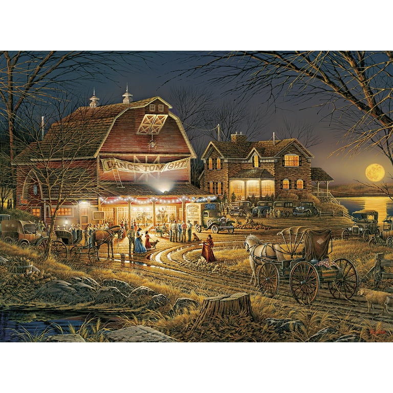 Buffalo Games - Terry Redlin - Harvest Moon Ball - 1000 Piece