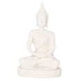 thumbnail image 4 of Peahefy Statue de Bouddha, Grès + Résine, pour Décoration de Table, 4 of 8