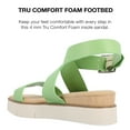 thumbnail image 4 of Journee Collection Womens Havalee Tru Comfort Foam Buckle Platform Sandals, 4 of 6