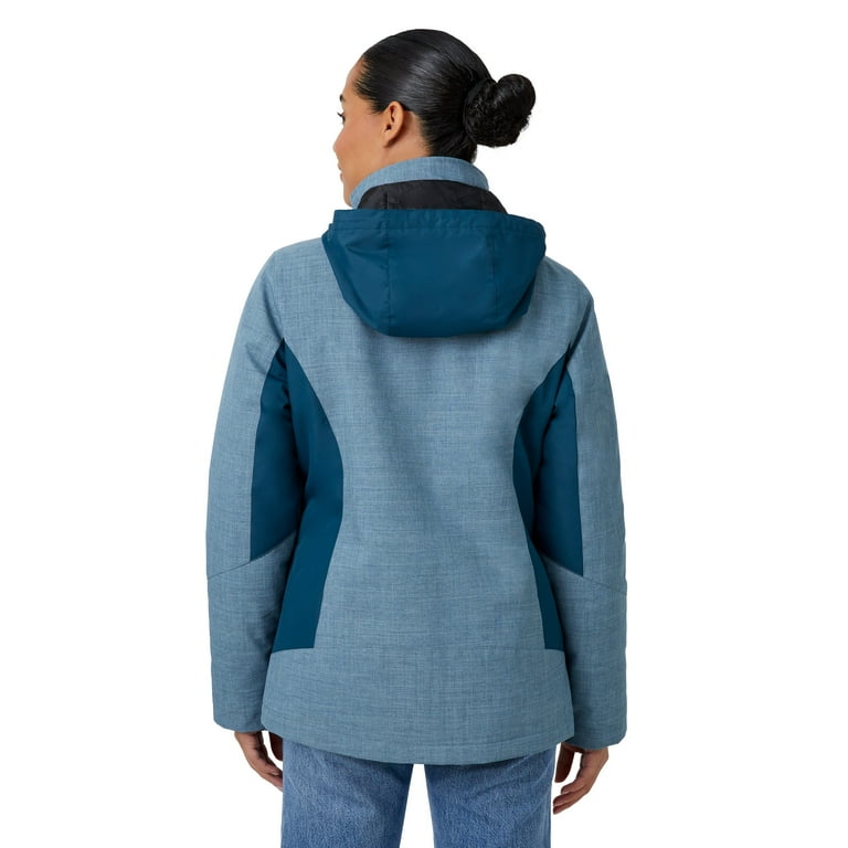 Free country hooded water resistant heavyweight store puffer jacket