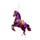 thumbnail image 1 of Colgante de caballo 2D acrílico realista, adorno navideño con lazo para colgar, ideal para amantes de la equitación., 1 of 8
