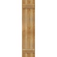 thumbnail image 5 of 10 3/4"W X 47"H Timbercraft Two 5 3/8" Boards Joined Board-N-Batten Shutters, Rough Sawn Western Red Cedar (Per Pair), 5 of 13