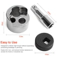thumbnail image 4 of yeacher High-Performance T31006 Bolt Extractor Set - Alloy Steel M5-M18mm Range, 1/2-Inch Drive for Tight Spaces, Durable & Wear-Resistant Thread Design, 4 of 6