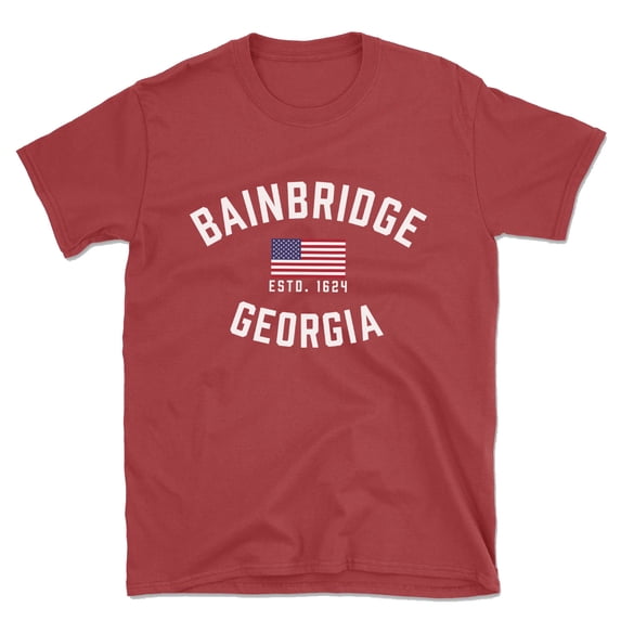 Bainbridge Georgia Patriot Men's Cotton T-Shirt