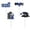 C, variant on Cake Baking Decorations 2026 Glitter Graduation Cake Toppers 24 Pcs Grad Cap Diploma Cupcake Toppers Class of 2026 Cake Picks Graduation Party Decorations for High School College Graduation Supplies