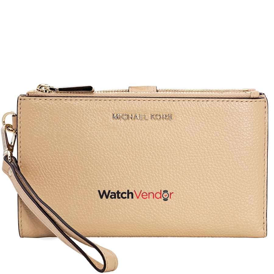 adele leather smartphone wristlet