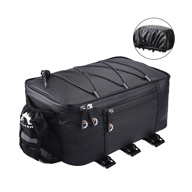 Bolso del portabicicletas del bolso de la capacidad grande para viajar en bicicleta/desplazamientos/compras