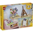 thumbnail image 5 of LEGO Creator 3 in 1 Floral Art Decor Painting - Building Toy for Girls & Boys, Ages 8+ - Kids Bedroom or Desk Decor with 3 Building Options - Gift for Birthdays - 31390, 5 of 8