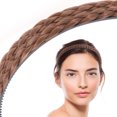 thumbnail image 4 of OFFIGAM Synthetic Hair Braided Headband with Teeth, Stylish Hair Accessory for Women, 4 of 5