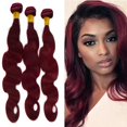 thumbnail image 1 of Hair Bundles HeioWuio #99J Body Wave Brazilian Remy 50-55 cm, 1 of 6