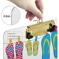 thumbnail image 4 of FMSHPON Flip Flops Summer Clipboard Hardboard Wood Nursing Clip Board and Pull for Standard A4 Letter 13x9 inches, 4 of 8