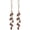 Rustic Red, variant on 2 Pack Witch Bells for Door Knob Protection Outdoor Bells Hanging Bells for Door knob Witches Bells Magic Wind Chimes for Home Protection Witch Bells Kit (Two Styles)