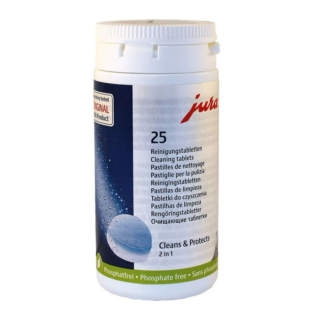 Jura 2Phase Cleaning Tablets for Fully Automatic Coffee Machines, 25