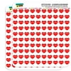 "I Love Heart - Sports Hobbies - Psychology - 1/2"" (0.5"") Scrapbooking Crafting Stickers"