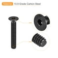 thumbnail image 4 of 5/16-18x2" Flat Head Socket Cap Screws, 10.9 Grade Carbon Steel Screw Bolts Fasteners 20Pack, 4 of 5