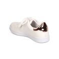thumbnail image 3 of New Women Wild Diva Dumham-01 Leatherette Round Toe Lace Up Memory Foam Sneaker, 3 of 5