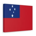 thumbnail image 2 of Samoa Country Flag Canvas Vibrant Wall Art Unframed Home Decor, 2 of 13