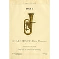 thumbnail image 2 of Catalogue C. Bruno and Son c.1890 B-flat Baritone cornet Poster Print by Unknown, 2 of 2