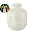 thumbnail image 1 of Dvruxg Articles pour la Maison Vase de Décoration Format Compact Support d'Organisation de Fleurs en Plastique Vase à Fleurs Sec et Humide Centre de Table en Porcelaine Simulée, 1 of 5