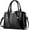 Black, variant on Purses and Handbags for Women Fashion Messenger Bag Ladies PU Leather Top Handle Satchel Shoulder Tote Bags
