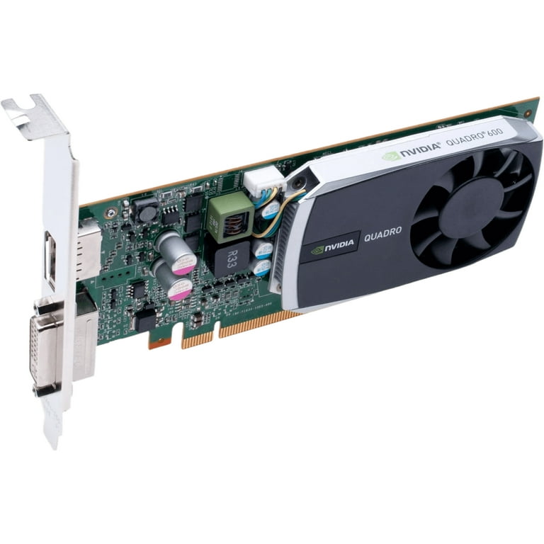 NVIDIA Quadro 600 1GB DDR3 PCIe x16 DVI DisplayPort Workstation