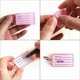 thumbnail image 3 of 40 piezas Porte Cf Etiquette, Porte C de Couur, Porte Clés Etiquette en Plastique avec Anneau Fendu Porte-Clés, Couurs Surtidos, 3 of 5