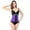 Purple, variant on Hfnxid Waist Trainer for Women Corset Vest Body Shaper Cincher Trimmer Tank Top Sport Girdle with Steel Bones