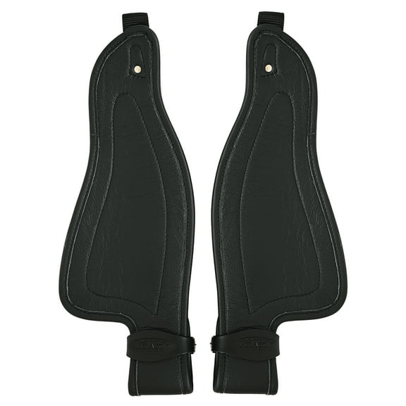Hilason Replacement Leather Fenders Pair Horse Endurance Saddle Black