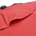 thumbnail image 5 of Yescom 13FT XL Large UV 30+ Aluminum Outdoor Patio Umbrella for Table Garden Deck Market Yard Restaurant Hotel Pool Red, 5 of 8