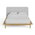 thumbnail image 3 of Pemberly Row Modern / Contemporary FabricQueen Size Bed in Natural, 3 of 4