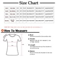 thumbnail image 3 of IROINNID Deals Polyester Long Sleeve T Shirt for Women Comfy Printed T-shirt Mid-length Blouse Round Neck Tops,Red, 3 of 4