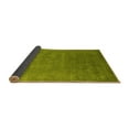 thumbnail image 2 of Ahgly Company Indoor Rectangle Abstract Yellow Contemporary Area Rugs, 8' x 12', 2 of 4